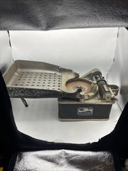 Vintage Hand Cranked Downey Johnson Coin Counter Sorter, Model 20-PH w Coin Tube