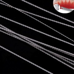 Dental Orthodontic Twisted Lingual Retainer Wire Flat Strand Stainless Steel