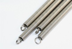 Stainless steel Extension spring with loop Wire dia 1.2-4mm OD 8-36mm Length 300