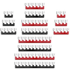 US Dual Row 3-12 Positions 600V 15A Screw Terminal Block Terminal Barrier Strip