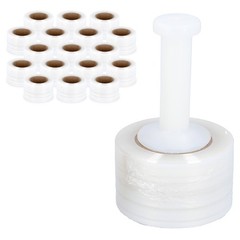 36 Rolls Down Gauge Narrow Banding Stretch Wrap 3″x1000′ 50 Ga Clear Cast Film