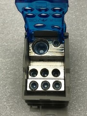 Distribution Terminal Block 160A POWER DISTRIBUTION DIN Rail 6-250 AWG LOT OF 5