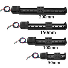 50-300mm Mini CNC Slide Table T-type lead screw 1mm Pitch 28mm stepper Motor Kit