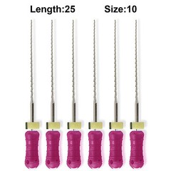 Sky Choice Hedstrom Files – 25 mm Length, Size 10 Purple w/Rubber Stopper 6/Pkg