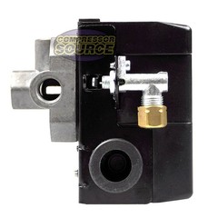 Lefoo 95-125 PSI Air Compressor Pressure Switch 1/4″ Female NPT 4 Port LF10-L4H
