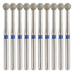 Wave Dental Carbide Bur Round Diamond Bur Long Round Ball Surgical High Speed FG