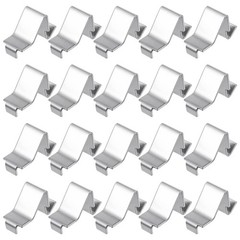 20 Pcs Heavy Duty Metal Shelving Brackets Clips Cabinet Shelf Clips Adjustable