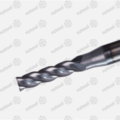 10 PCS 4 Flute 1/16″ x 1-1/2″ Overall Length Carbide End Mill -AlTiN Coated