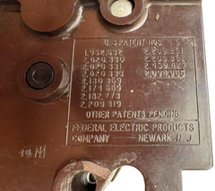 Federal Electric NA240 Stab-Lok Circuit Breaker, 2-Pole, 40A, 120/240V, Type NA