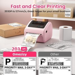 4×6 Printer Bluetooth Shipping Label Printer for Thermal Label USPS UPS FedEx