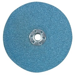 Resin Fibre Discs, Zirconia, 7 in Dia., 36 Grit Pack of 25 CGW Abrasives 48122