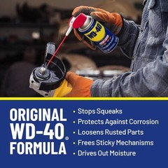 12 OZ [6-Pack] WD-40 Original Formula,Product with Smart Straw Sprays 2 Ways