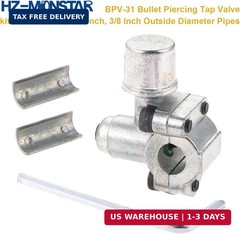 Piercing Valve Kit, 4 Packs BPV-31 Refrigerator Tap Valve, 5Pcs Access/Service V