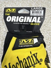 Mechanix Wear MG-01-010 The Original Yellow Work Gloves Men’s Large Brand New