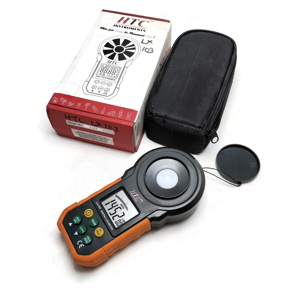 HTC Instruments LX103 Lux Meter. Free Shipping. Made in Taiwan