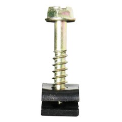 Skywalker Flexible Screw Clips for Ground Wire, Screw Depth: 1/2″, Pack of 100