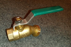 STAINLESS HANDLE 1/2″ Female NPT Full Port Ball Valve Lever Handle Hose Bibb
