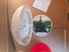 Sentrol ESL 429C Photoelectric Self Diagnostic Smoke Hardwired Detector New In B