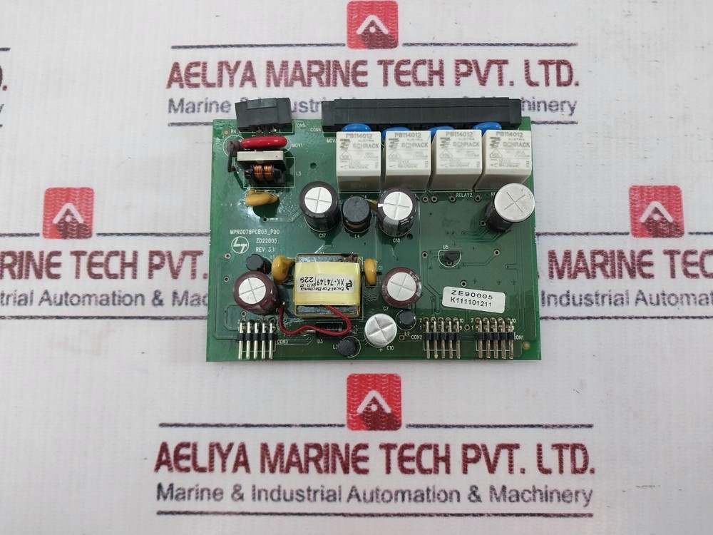 Larsen & Toubro MPR0078PCB03_PD0 Power Control/Distribution Board Rev 3.1 ZE9000