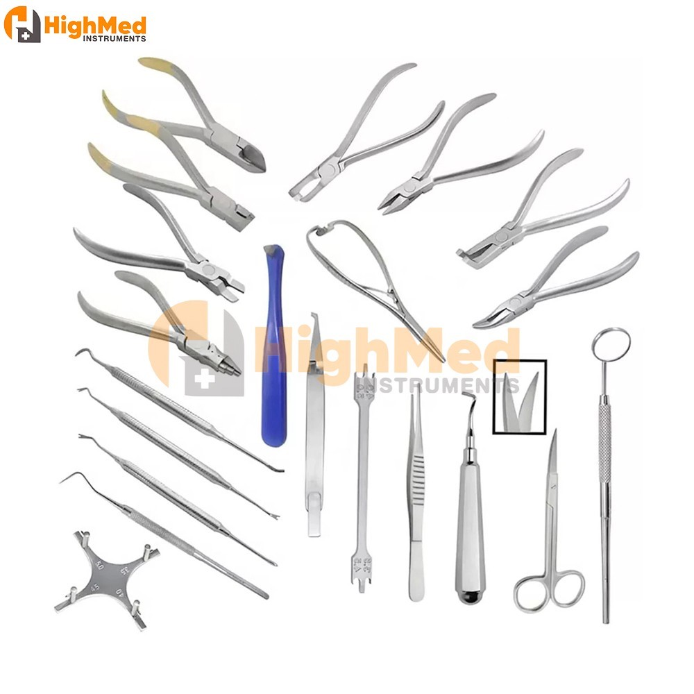 Dental Orthodontic kit set of 21 pcs