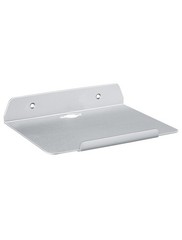 8”W x 6.3”D Small Floating Metal Wall Shelf,Deep Floating Shelves for Speak…