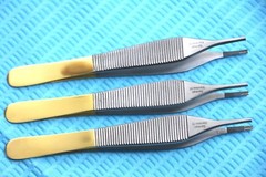 3 T/C GERMAN GRADE ADSON BROWN TISSUE FORCEP 4.75″ WITH TUNGSTEN CARBIDE INSERT