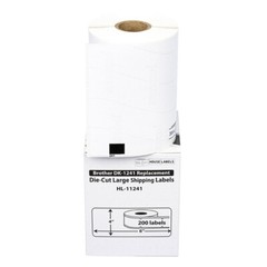 Non-OEM Fits BROTHER DK-1241 Labels (4″ x 6″) – (4) Rolls of 200