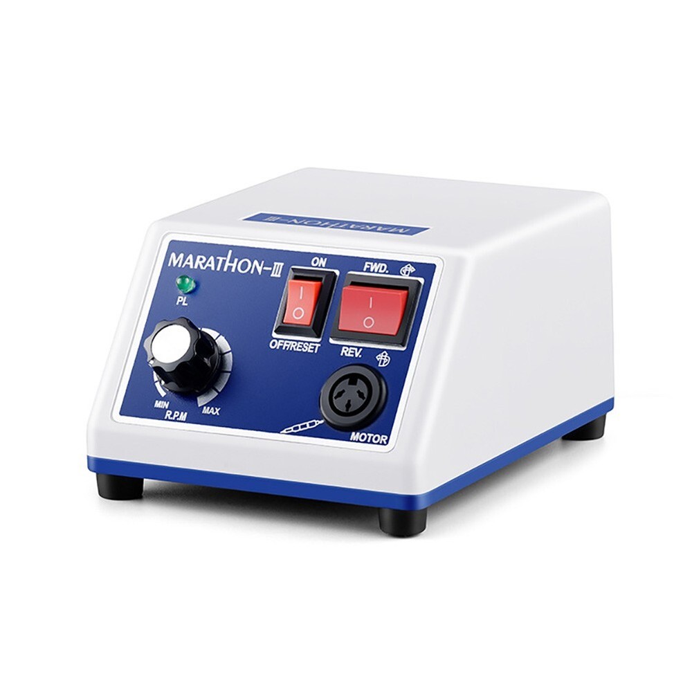 Dental Lab Marathon Electric Micromotor Polishing Unit / 35K rpm Motor Handpiece