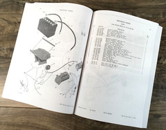 Set Massey Ferguson 65 Tractor Service Parts Catalog Operators Manual Shop Book