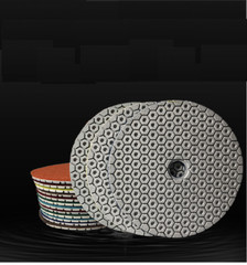 7 Inch Long Lasting 14 Polishing Pad Grit 50 100 200 400 granite concrete marble