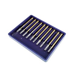 Dental Tungsten Steel Carbide Crown Metal Cutting Burs For High Speed FG-1957