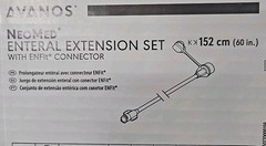 ENTERAL EXTENSION SET WITH ENFIT CONNECTOR 60in