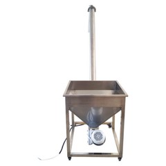 Granular Automatic Feeding Machine 220v 1kw Screw Feeder Conveyor Hopper