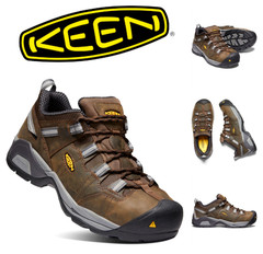 KEEN Utility Detroit XT ESD Work Shoe Steel Toe Mens 16 D Cascade Brown NEW $170