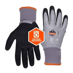 Ergodyne unisex adult Coated Waterproof Winter 2X-Large (1 Pair), Gray