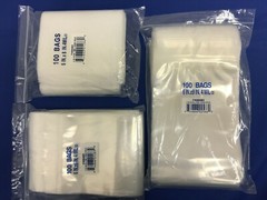 Elkay Plastics Seal Top ZipLock Reclosable Poly Jewelry Bags 4Mil With Hang Hole