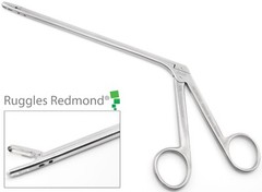 RUGGLES RB6403 Ivd Rongeur Straight Fenestrated Serrated Peapod 4.5x13mm Bite 6″