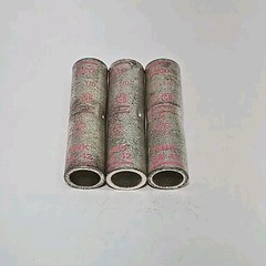 LOT OF 3-ILSCO CT-1/0 AWG Flex COPPER COMPRESSION PINK DIE 42, 1.875″ Long