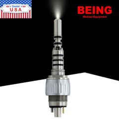 BEING Dental Coupling 4 Hole LED 6 Pin For KaVo MULTIflex High Speed Handpiece