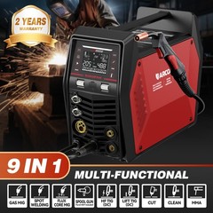 ARCCAPTAIN MIG205MP 9-in-1 205A MIG Welder w/ App Control 120V/240V Dual Voltage