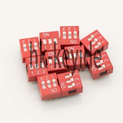 10PCS NEW 3P 3 Position DIP Switch Side Style 2.54mm Pitch Through Hole DIY Good