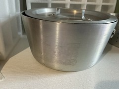 Update International ASP- Aluminum Fry Pot w/ Lid and Aluminum Perforated Basket