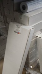 2 Rolls 36″x300′ 20lb Bond HP Designjet Plotter Paper Canon Inkjet 2″ core