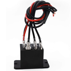 2PCS Power Relay AC120V Coil, 30A SPDT(1NO 1NC) 120 VAC with Flange Mou