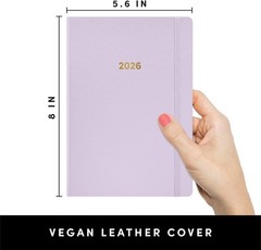 PAPERAGE 2026 Weekly & Monthly Planner, 12 Months (January 2026 – December 2026)
