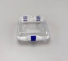 10 Pcs Denture False Teeth Membrane Case Container Hinged Display Box Jewelry