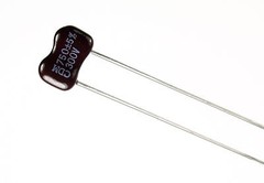 10pcs Cornell Dubilier Electronics Silver Mica Capacitors 750pF 300V +/-5%