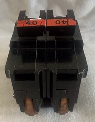 Federal Pacific 40 Amp 2 Pole Type NA Circuit Breaker FPE Stab-lok Thick NA240