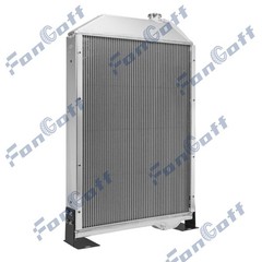 3-Row Aluminum Radiator For John Deere 4050 4055 4250 4255 4450 4455 RE21893