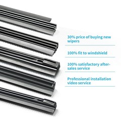 Wiper Blade Refill, 28”+14” Wiper Refill 8.5 mm Original Equipment Manufact…